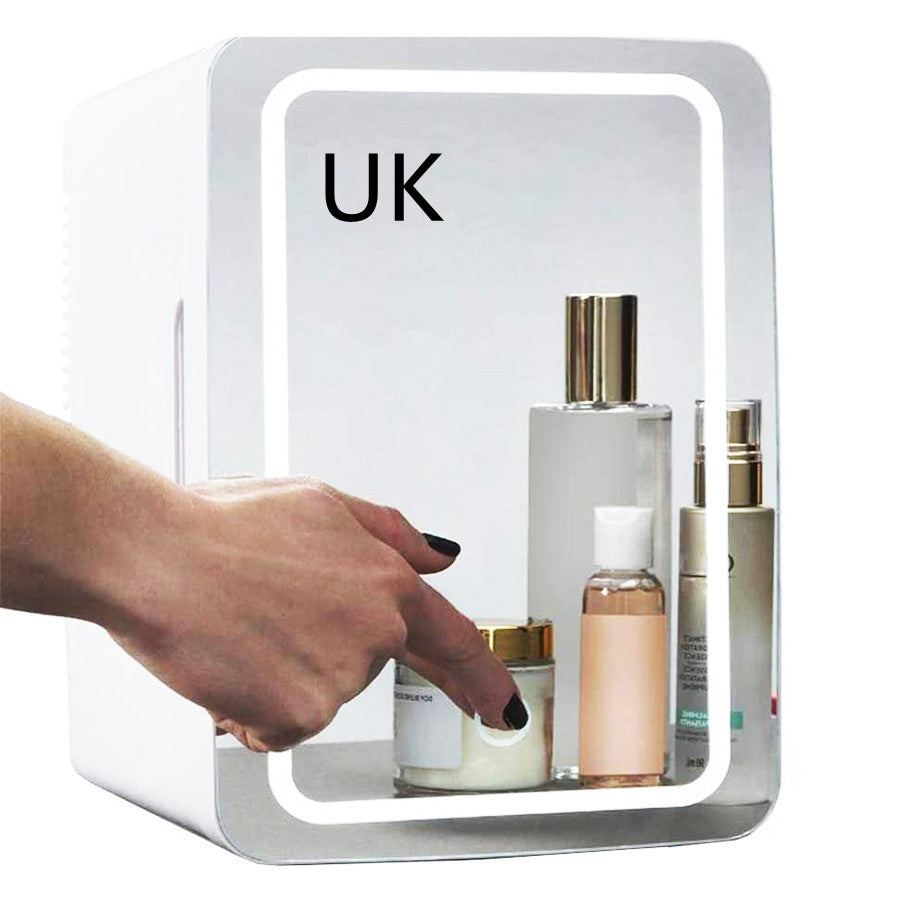 Mini Makeup Fridge | Portable Cosmetic Refrigerator & Warmer